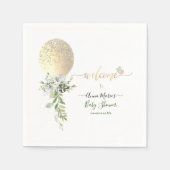 Serviette En Papier PixDezines Parties scintillant Balloon N'importe q (Devant)