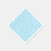 Serviette En Papier Pixellisation Mosaïque Bleue (Coin)