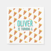 Serviette En Papier Pizza (Devant)