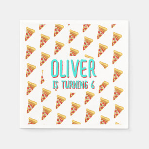 Serviette En Papier Pizza