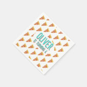 Serviette En Papier Pizza (Coin)