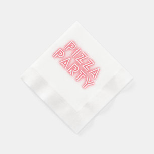 Serviette En Papier Pizza