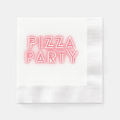 Serviette En Papier Pizza (Devant)