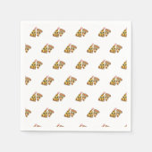 Serviette En Papier Pizza (Devant)
