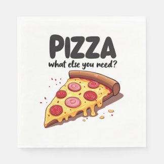 Serviette En Papier Pizza