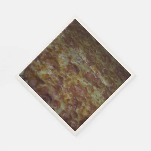 Serviette En Papier Pizza au fromage (Coin)