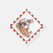 Serviette En Papier pizza cool (Coin)