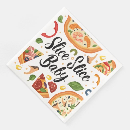 Serviette En Papier pizza cool partie art (Coin)