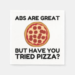Serviette En Papier Pizza des abdominaux
