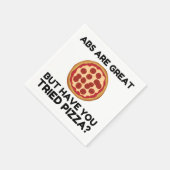 Serviette En Papier Pizza des abdominaux (Coin)