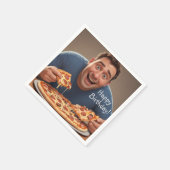 Serviette En Papier Pizza Man (Coin)