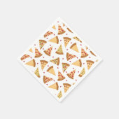Serviette En Papier Pizza Party (Coin)