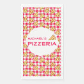 Serviette En Papier Pizza Party Kids Birthday (Devant)