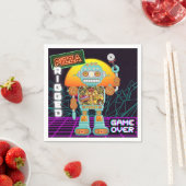 Serviette En Papier Pizza Riggué - Jeu sur (En situation)