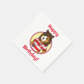 Serviette En Papier PJ Collie (Coin)