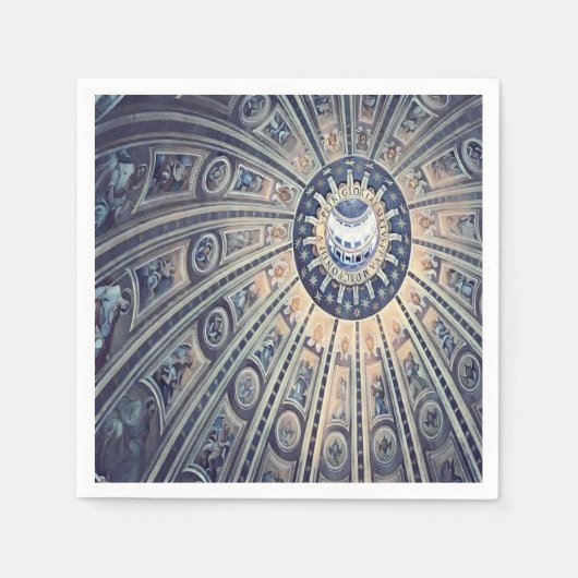 Serviette En Papier plafond à dôme cool (Devant)