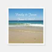 Serviette En Papier Plage (Devant)