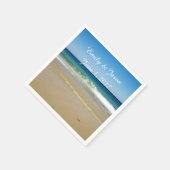 Serviette En Papier Plage (Coin)