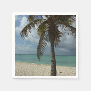 Serviette En Papier Plage d'Aruba I Belle Scène Nature