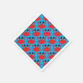 Serviette En Papier Plage de la fête d'anniversaire du crabe (Coin)