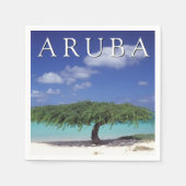 Serviette En Papier Plage Eagle | Caraïbes, Aruba (Devant)
