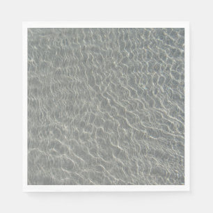 Serviette En Papier Plage Océan Eau Ondes & Sable