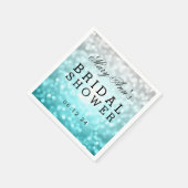 Serviette En Papier Plage Ombre Parties scintillant Lumières Fête des  (Coin)