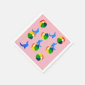 Serviette En Papier Plage, Papier d'été serviettes (Coin)