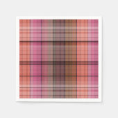 Serviette En Papier Plaid (Devant)