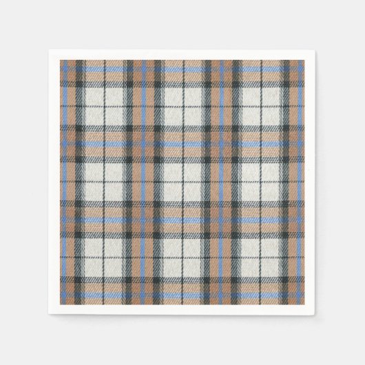 Serviette En Papier Plaid (Devant)
