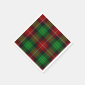 Serviette En Papier Plaid (Coin)