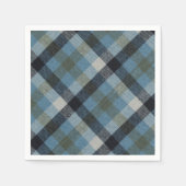 Serviette En Papier Plaid (Devant)