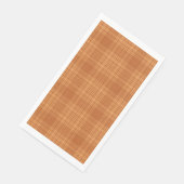 Serviette En Papier Plaid Automne (Coin)