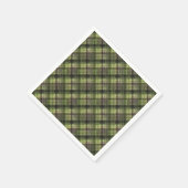 Serviette En Papier Plaid écossais écossais écossais écossais classiqu (Coin)