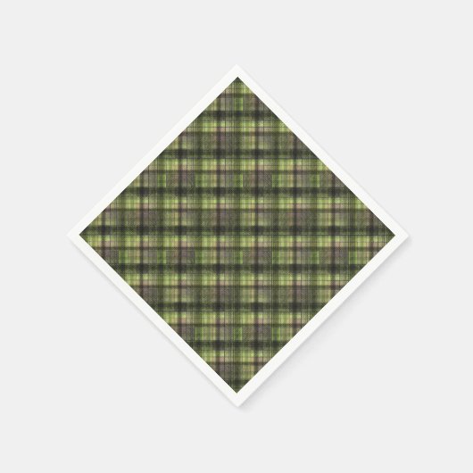 Serviette En Papier Plaid écossais écossais écossais écossais classiqu (Coin)