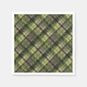 Serviette En Papier Plaid écossais écossais écossais écossais classiqu