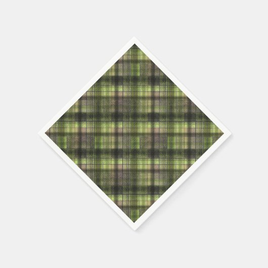Serviette En Papier Plaid écossais écossais écossais écossais classiqu (Coin)