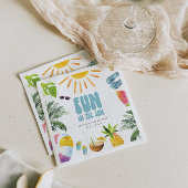 Serviette En Papier Plaisir au soleil