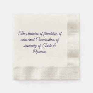 Serviette En Papier Plaisirs de serviettes d'amitié