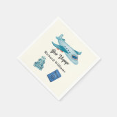 Serviette En Papier Plan d'aventure voyage retraite (Coin)