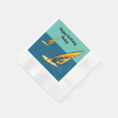 Serviette En Papier Planche à voile (Coin)