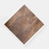 Serviette En Papier Planche de pin (Coin)