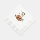 Serviette En Papier Planète citrouille (Coin)
