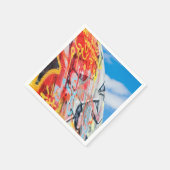 Serviette En Papier planète graffiti (Coin)