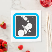 Serviette En Papier Planètes dans l'espace