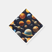 Serviette En Papier Planètes spatiales 2 (Coin)