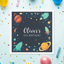 Planètes spatiales Galaxy Anniversaire