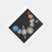 Serviette En Papier Planets du système solaire (Coin)