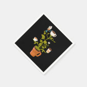 Serviette En Papier Plante café (Coin)
