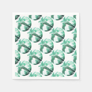 Serviette En Papier Plante de banane verte